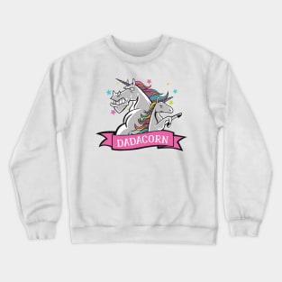 Best unicorn dad ever awesome design Crewneck Sweatshirt